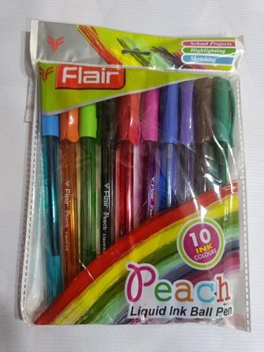 Flair 10 ink colours ball pen