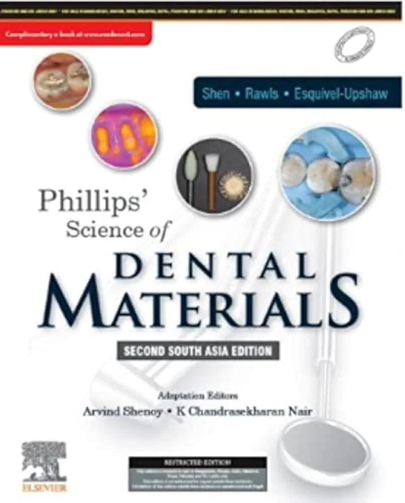 Phillips' Science of Dental Materials: 2nd South Asia Edition