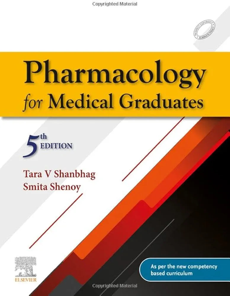 Pharmacology for Medical Graduates by Tara V Shanbhag 5th edition