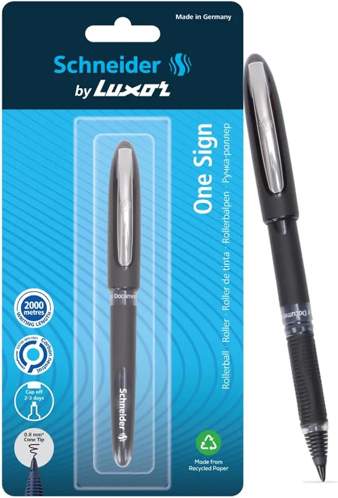 SCHNEIDER BY LUXOR ONE SIGN ROLLER BALL PEN