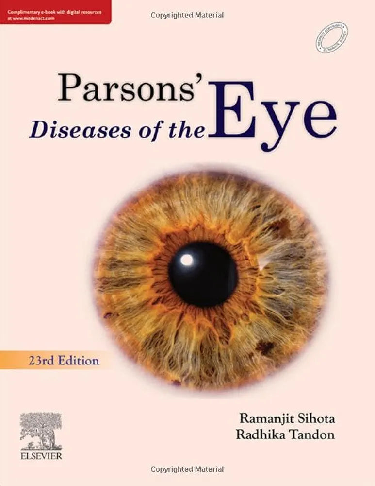 Parsons Diseases Of The Eye (english, Paperback, Ramanjit Sihota , Radhika Tandon) 23rd edition