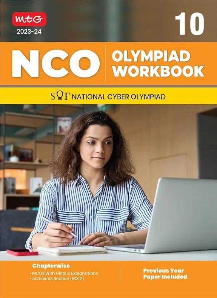 MTG’s NCO Olympiad Workbook is curated ideally to help the students prepare for the upcoming National Cyber Olympiad. MTG’s NCO Workbook contains a quick recap before the start of the exercises. Chapter-wise MCQs are provided to assist students in the pre