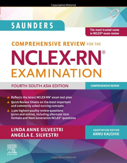 Saunders Comprehensive Review for the NCLEX-RN Examination, 4th South Asia Edition