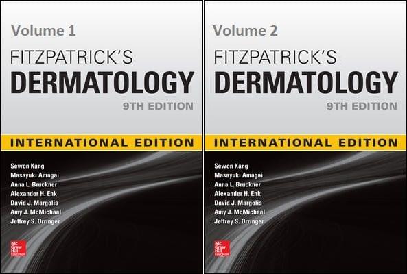 Fitzpatrick's Dermatology, Ninth Edition, (2-Volume Set) International Edition by Sewon Kang (Hardcover)