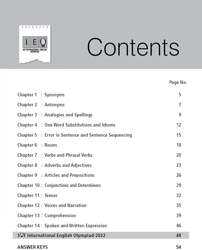 MTG International English Olympiad (IEO) Workbook for Class 10 - MCQs, Previous Years Solved Paper and Achievers Section - SOF Olympiad Preparation Books For 2023-2024 Exam ZARRIN ALI KHAN