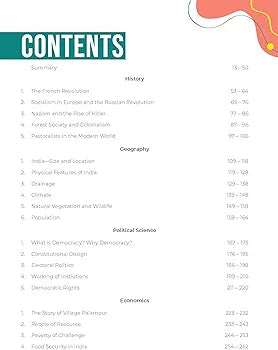Oswal - Gurukul Social Science Most Likely CBSE Question Bank for Class 9 Exam 2024 - Chapterwise & Categorywise, New Paper Pattern (MCQs, Case, Assertion & Reasoning, NCERT Questions)
