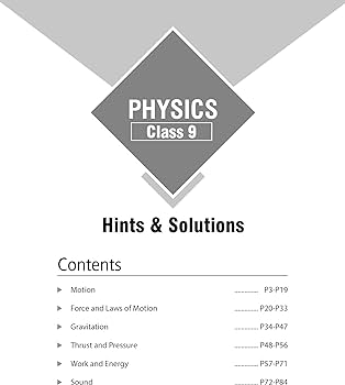 MTG Foundation Course Class 9 Physics Book For IIT JEE, NEET, NSO Olympiad, NTSE, NVS, KVPY & Boards Exam | Based on NCERT Latest Pattern 2024-25