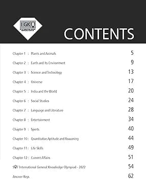 MTG International General Knowledge Olympiad (IGKO) Workbook for Class 8 - MCQs & Achievers Section - SOF IGKO Olympiad Preparation Books For 2023-2024 Exam RAGHAV SINGH
