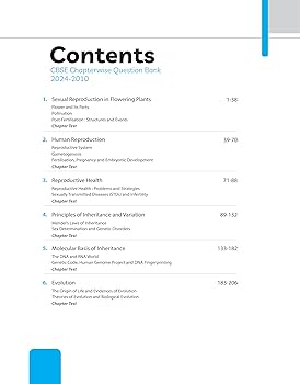 Arihant CBSE Chapterwise Question Bank | Biology | (2024-2010) With Solutions For Biology Class 12th | Previous Year Questions (PYQ) | As Per The Latest CBSE Syllabus (2024-25) | All Main | Compt & Sample Papers upto 2024 | Key Ideas, Concept Enhancer, Co