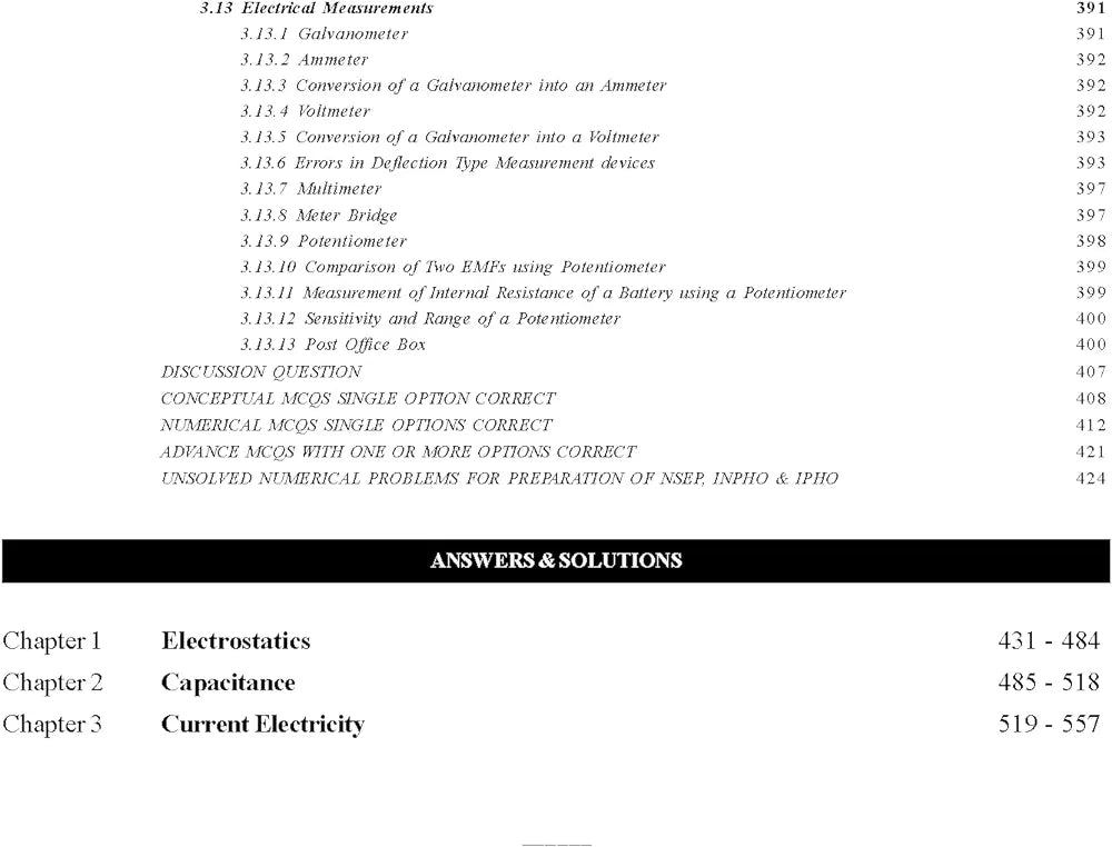 GKP Physics Galaxy Volume 3A - Electrostatics & Current Electricity for JEE (Main & Advanced) and Physics Olympiad | 3rd edition | by Ashish Arora