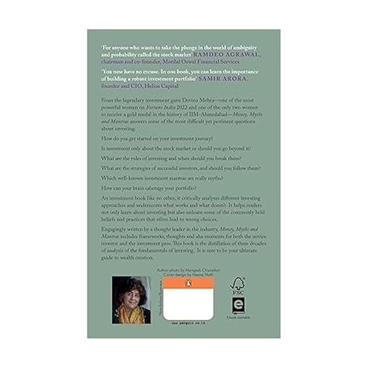 Money, Myths and Mantras: The Ultimate Investment Guide | Wealth Creation & Financial Wisdom | Debunking Myths, Breaking Rules & Building Smart Strategies Paperback – 30 January 2025 by Devina Mehra (Author)