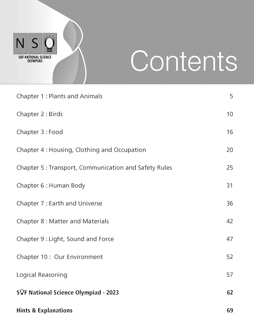 MTG IGKO Workbook is the perfect companion for students preparing for the SOF International General Knowledge Olympiad (IGKO) 2024-25 for exam excellence.
Who Can Benefit?
    SOF IGKO participants
    For classes 1-10
    School teachers
BOOK DESCRI
