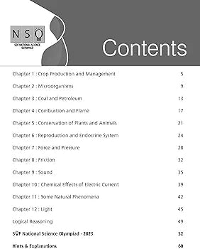 MTG National Science Olympiad (NSO) Workbook for Class 8 - Quick Recap, MCQs, Previous Years Solved Paper and Achievers Section - SOF Olympiad Preparation Books For 2024-2025 Exam