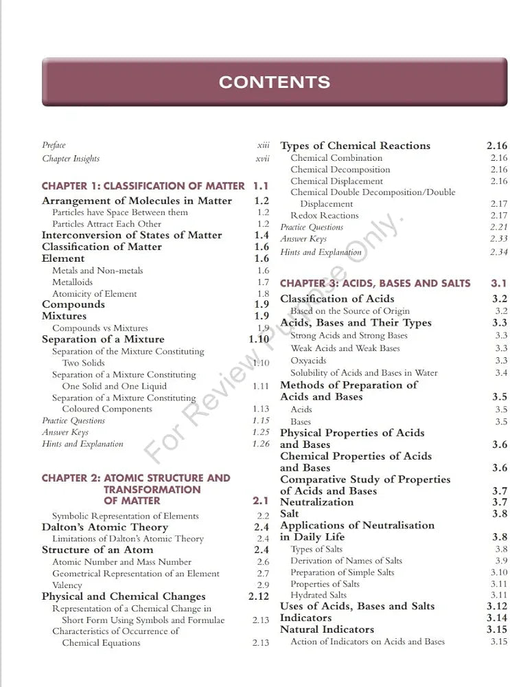 Pearson IIT Foundation Chemistry Class 7, for JEE, NTSE, Olympiad| Revised CBSE and NCERT'23|Free access to e-library for Self Preparation - Fifth Edition 2023