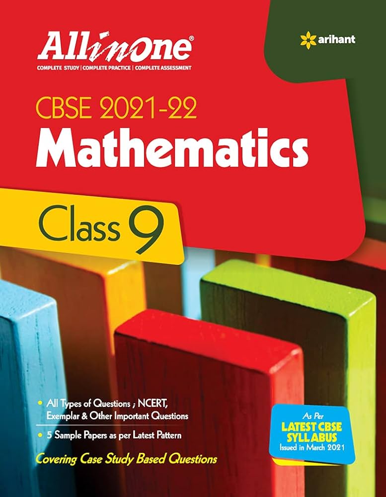 ARIHANT ALL-IN-ONE CBSE MATHEMATICS 2021-22 CLASS 9