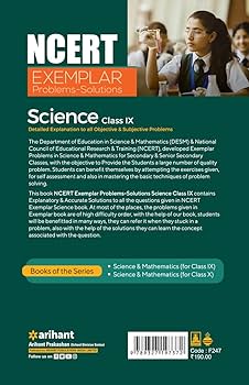 ARIHANT NCERT EXEMPLAR PROBLEMS-SOLUTIONS SCIENCE CLASS 9