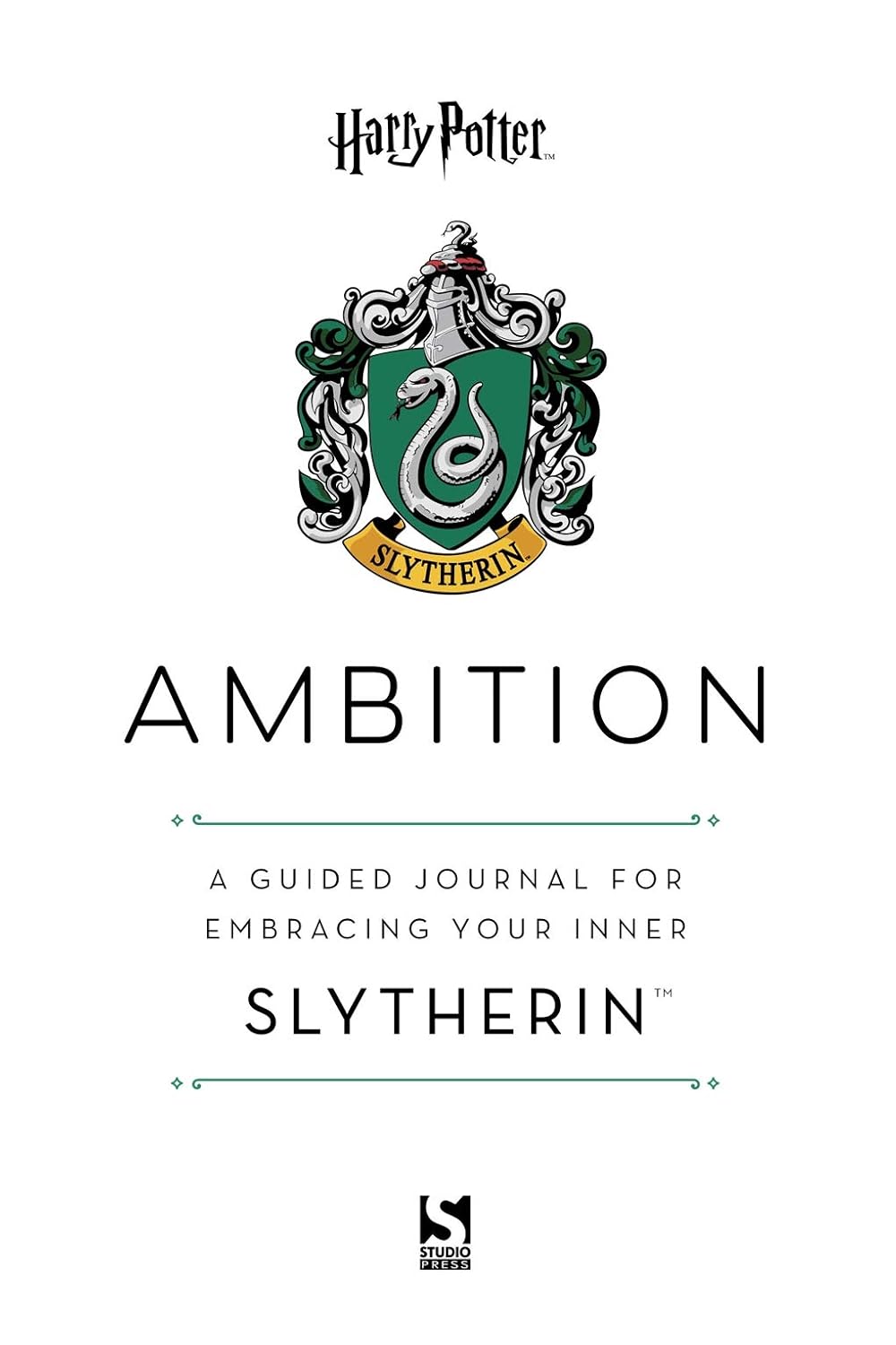 Harry Potter: Ambition: A guided journal for cultivating your inner Slytherin Hardcover – November 19, 2020