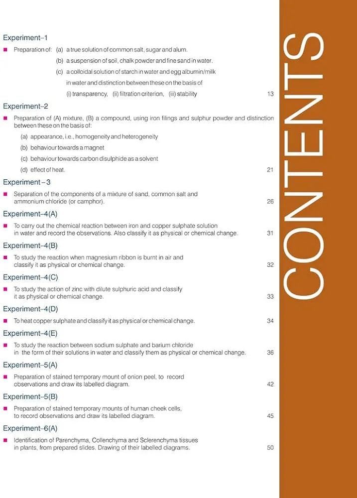 VK LAB MANUAL SCIENCE CLASS 9