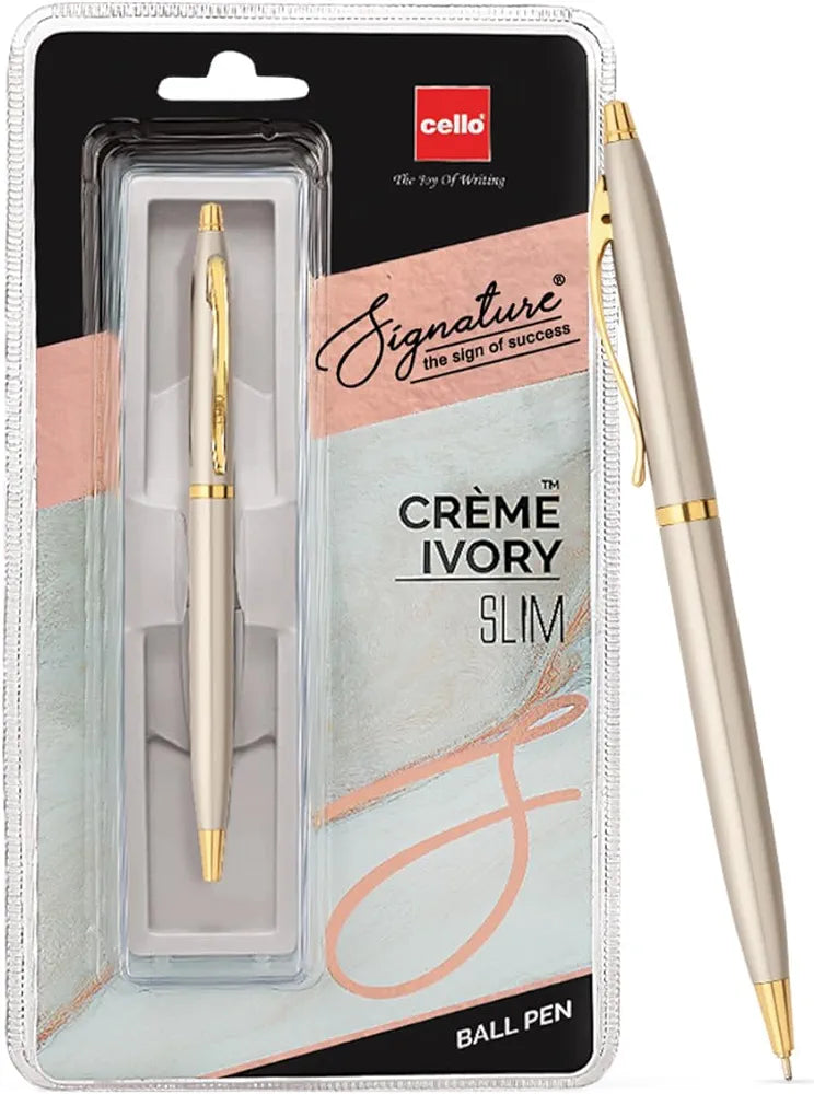 CELLO THE JOY OF WRITTING SIGNATURE THE SIGN OF SUCCESS CREME IVORY