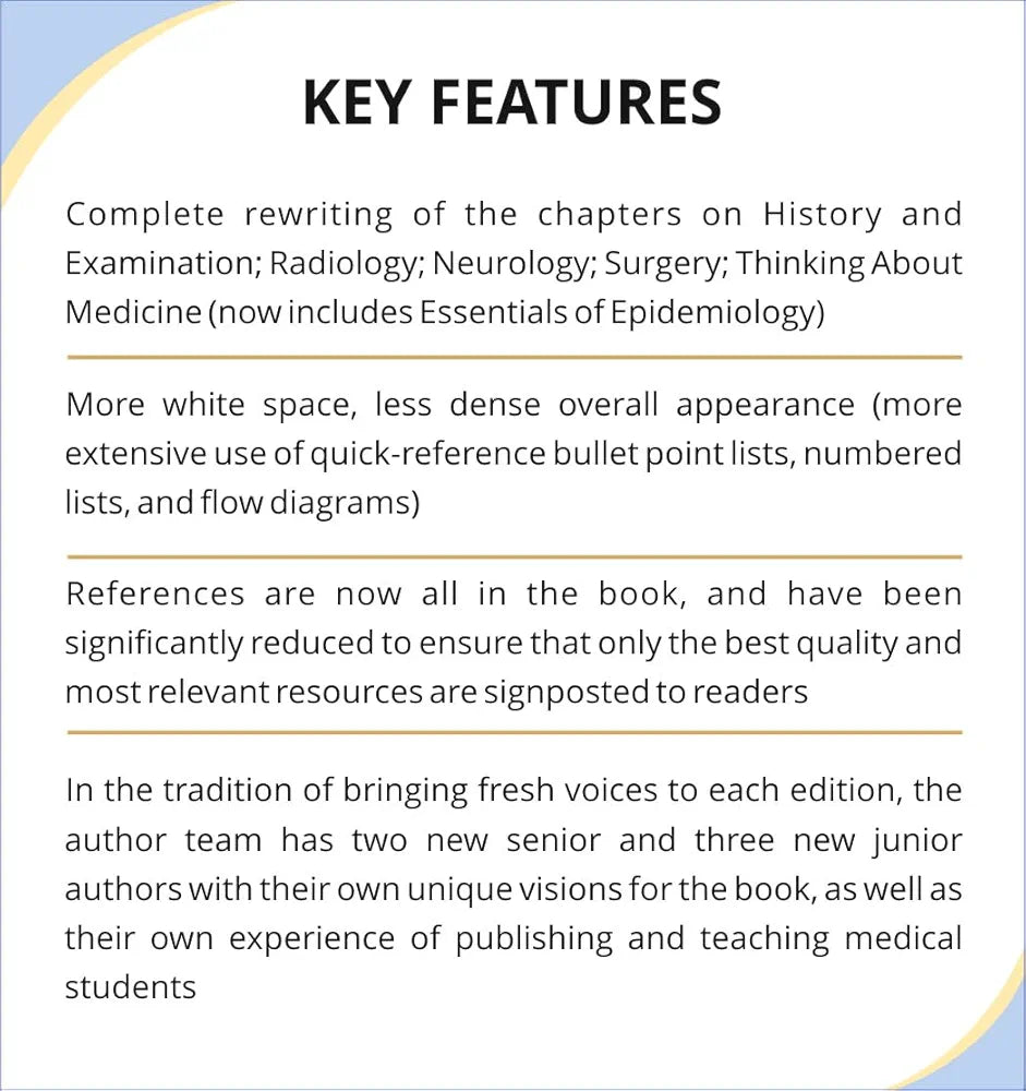 Oxford Handbook Of Clinical Medicine International edition by Ian B.Wilkinson 10th edition