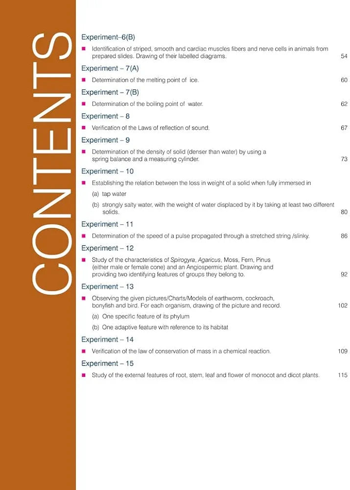 VK LAB MANUAL SCIENCE CLASS 9