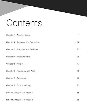 MTG Olympiad Prep-Guide Class 5 Mathematics (IMO) - Detailed Theory, Self Test with IMO Chapterwise Previous Year Question Paper For SOF 2024-25 Exam