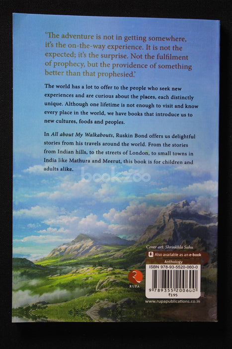 Ruskin bond All about my walkabout (Paperback)
