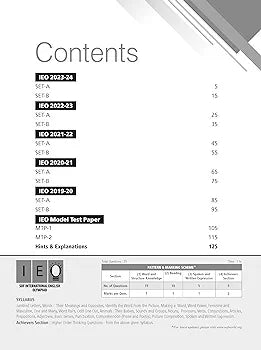 ENGLISH OLYMPIAD PREVIOUS YEARS PAPERS 1