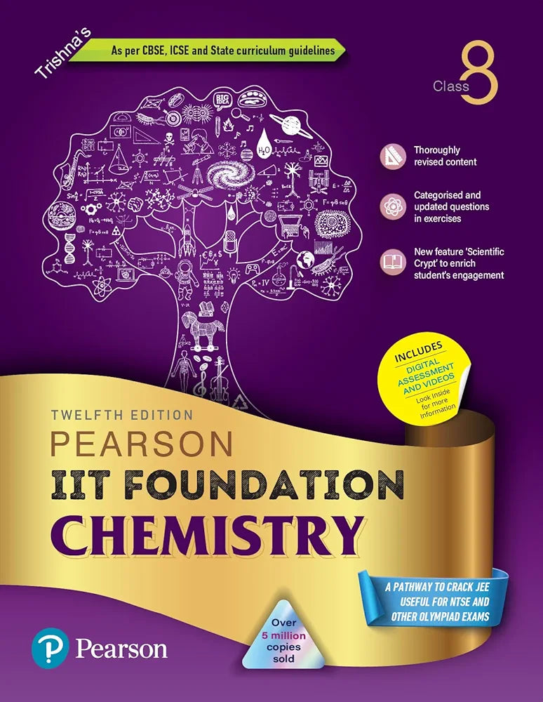 PEARSON IIT FOUNDATION CHEMISTRY CLASS 8