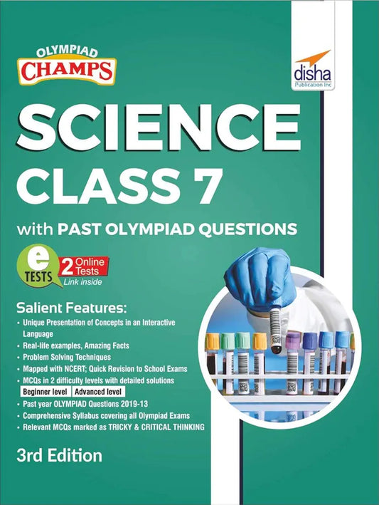 DISHA PUBLICATION INC SCIENCE CLASS 7 WITH PAST OLYMPIAD QUESTIONS 3rdEDITION