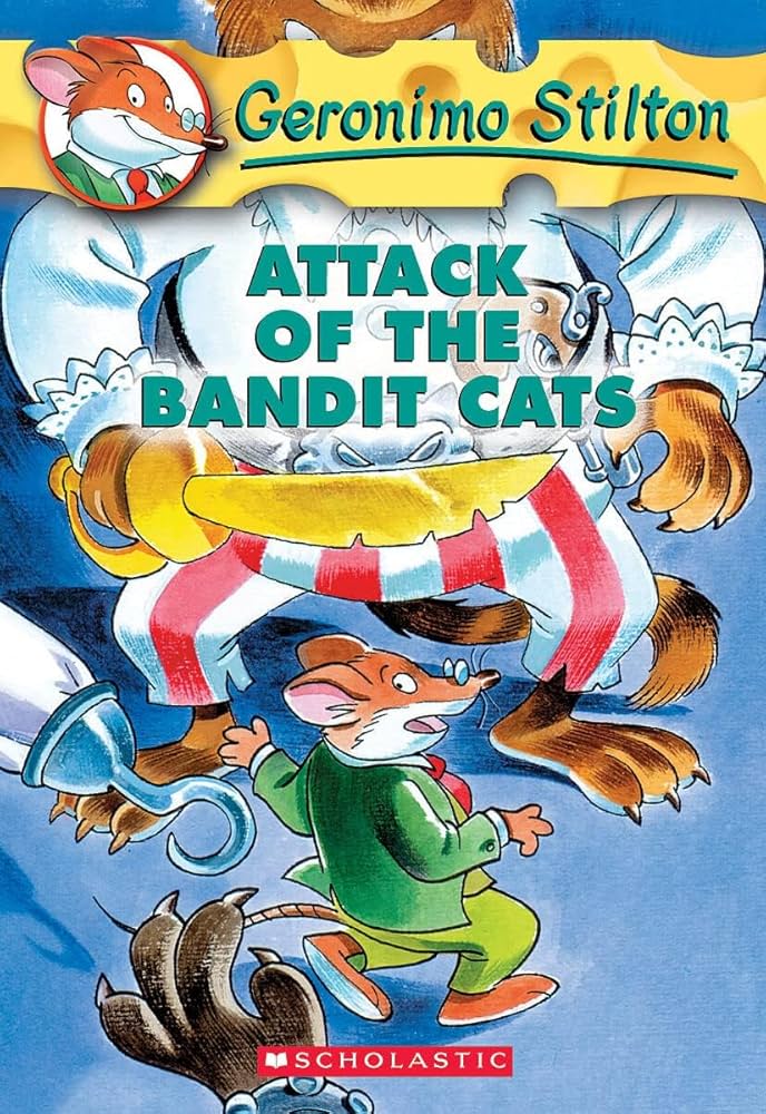 Geronimo Stilton Attack of the Bandit Cats (paperback)