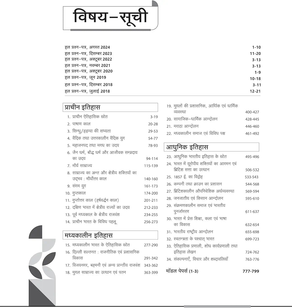 Arihant NTA UGC NET/ JRF/ SET PAPER-2 Itihas | As per updated syllabus | 3 Model Papers with latest solved papers