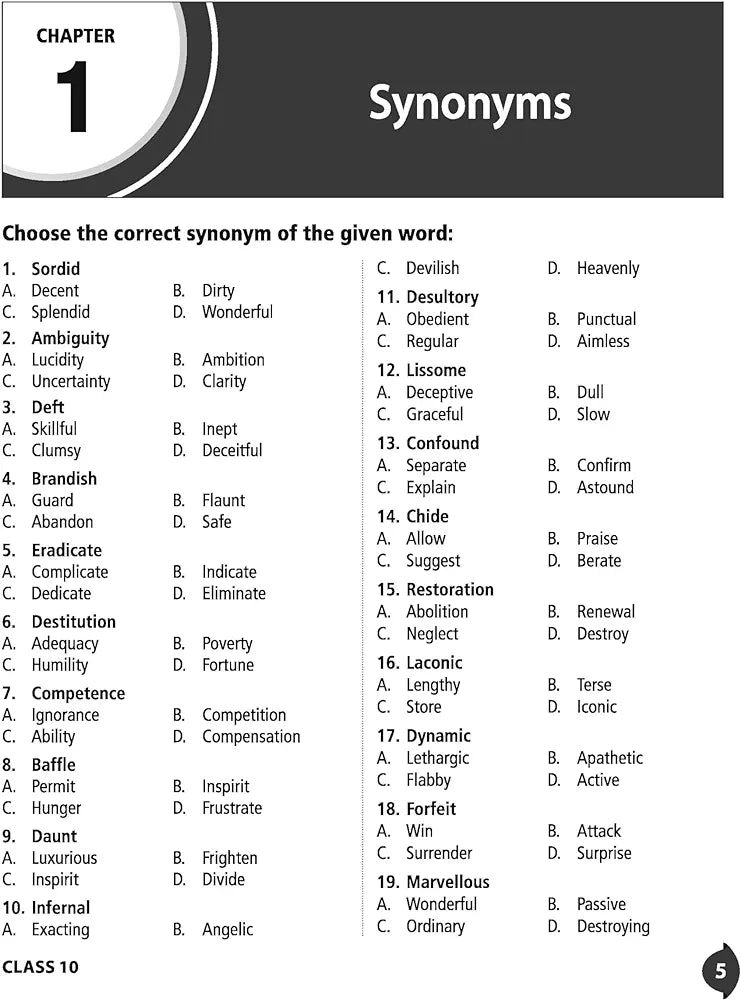 MTG International English Olympiad (IEO) Workbook for Class 10 - MCQs, Previous Years Solved Paper and Achievers Section - SOF Olympiad Preparation Books For 2024-2025 Exam