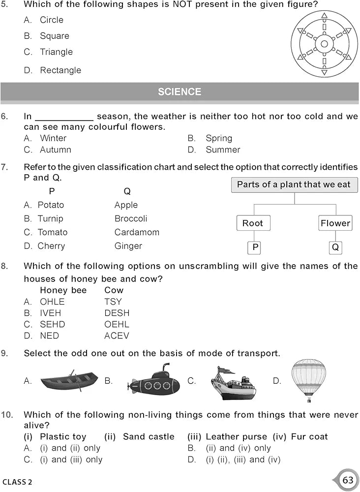 MTG SCIENCE OLYMPIAD WORKBOOK 2024-25