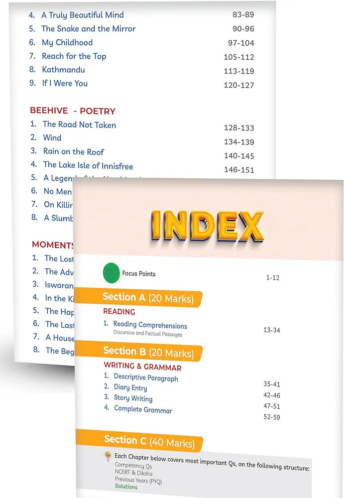 Educart CBSE Class 9 ENGLISH LANGUAGE and LITERATURE One Shot Question Bank 2024-25 (Updated for 2025 Exam)