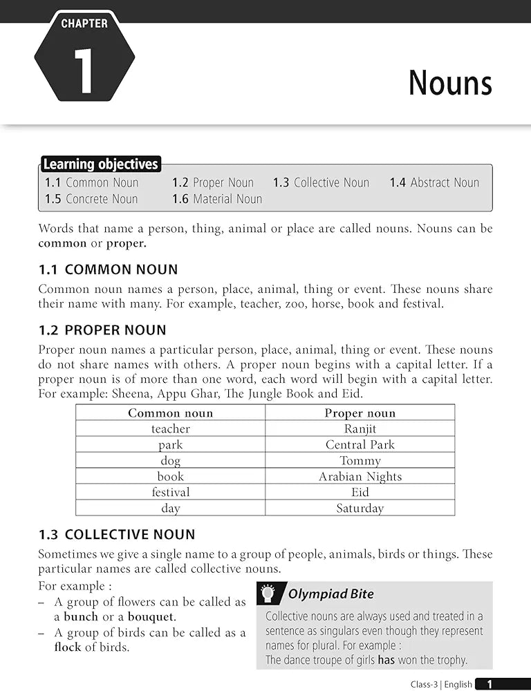 MTG Olympiad Prep-Guide Class 3 English (IEO) - Detailed Theory, Self Test with IEO Topicwise Previous Year Question Paper For SOF 2024-25 Exam