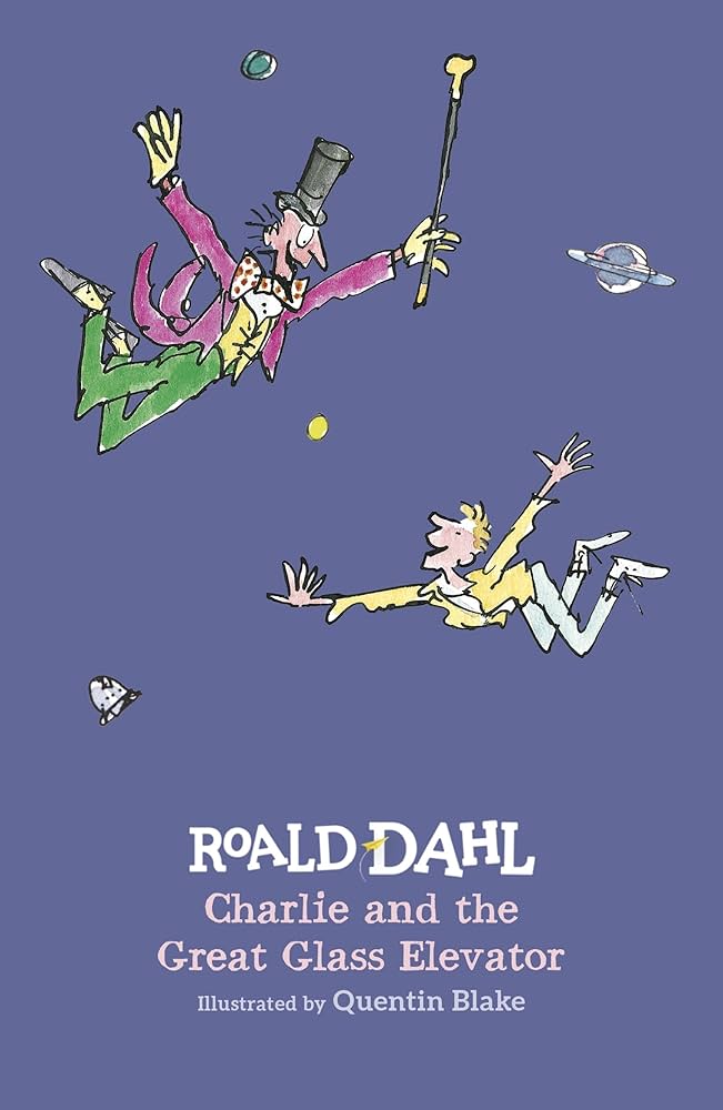 Charlie and the Great Glass Elevator (by Roald Dahl,) (paperback)