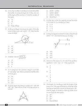 MTG Mathematics (IMO) Olympiad Previous Years Papers with Mock Test Papers Class 10 - Sample OMR Sheet with Chapterwise Analysis | SOF Olympiad Books For 2023-24 Exam MTG Editorial Board