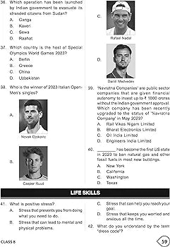 MTG International General Knowledge Olympiad (IGKO) Workbook for Class 8 - MCQs & Achievers Section - SOF IGKO Olympiad Preparation Books For 2024-2025 Exam