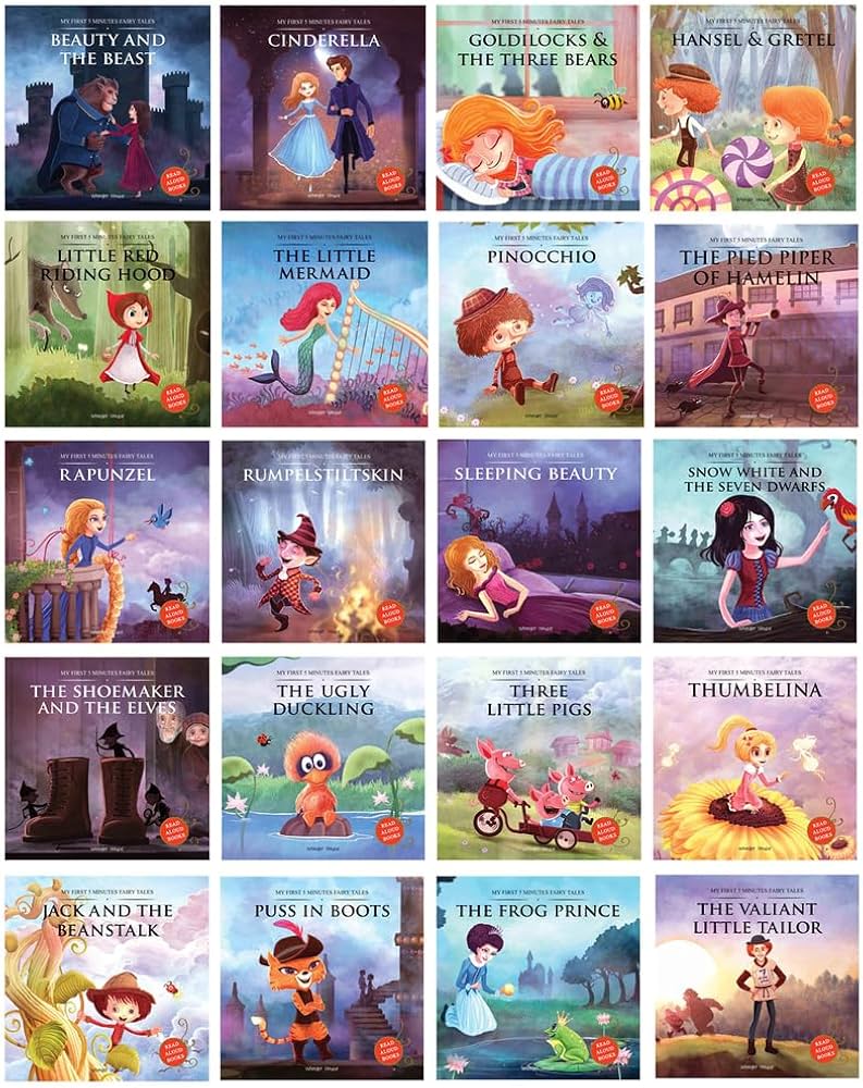 My First Five Minutes Fairy Tales (20 book) (Paperback)