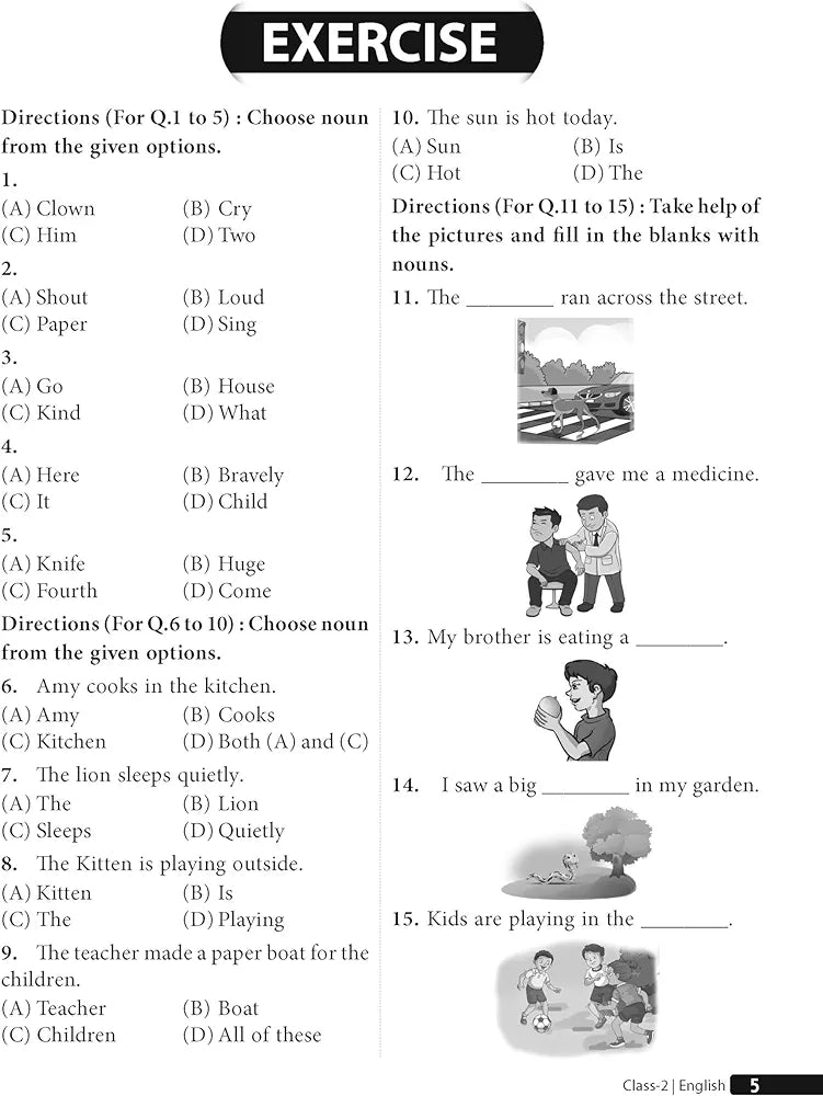 MTG Olympiad Prep-Guide Class 2 English (IEO) - Detailed Theory, Self Test with IEO Topicwise Previous Year Question Paper For SOF 2024-25 Exam