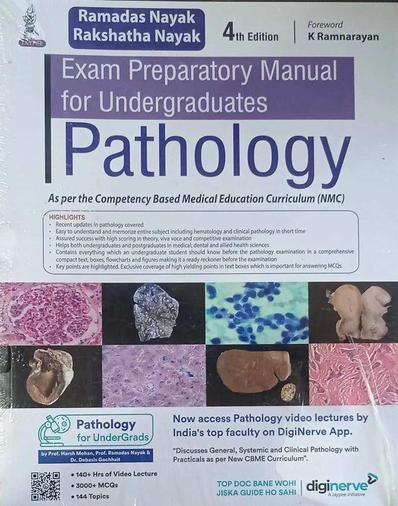 Exam Preparatory Manual for Undergraduates Pathology By K Ramnarayan 4th edition