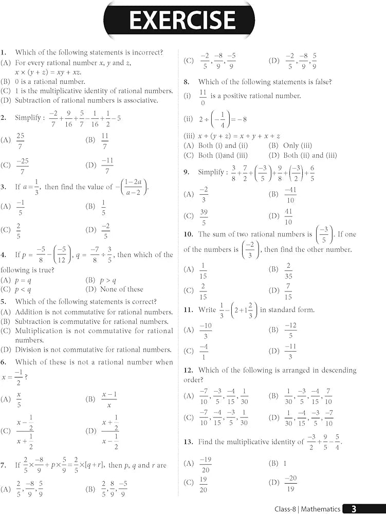 MTG Olympiad Prep-Guide Class 8 Mathematics (IMO) - Detailed Theory, Self Test with IMO Chapterwise Previous Year Question Paper For SOF 2024-25 Exam