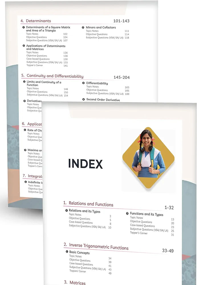 Educart CBSE Question Bank Class 12 Mathematics 2024-25 (As per latest CBSE Syllabus 23 Mar 2024)
