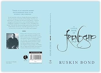 Ruskin bond A little book of friendship (Hardcover)