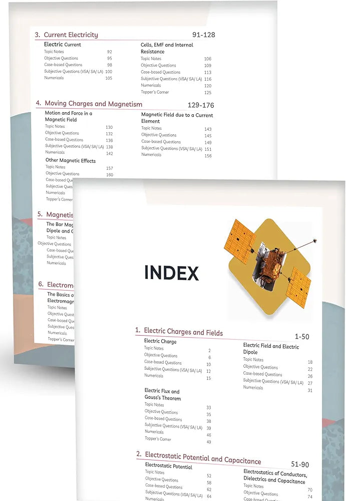 Educart CBSE Question Bank Class 12 Physics 2024-25 (As per latest CBSE Syllabus 23 Mar 2024)