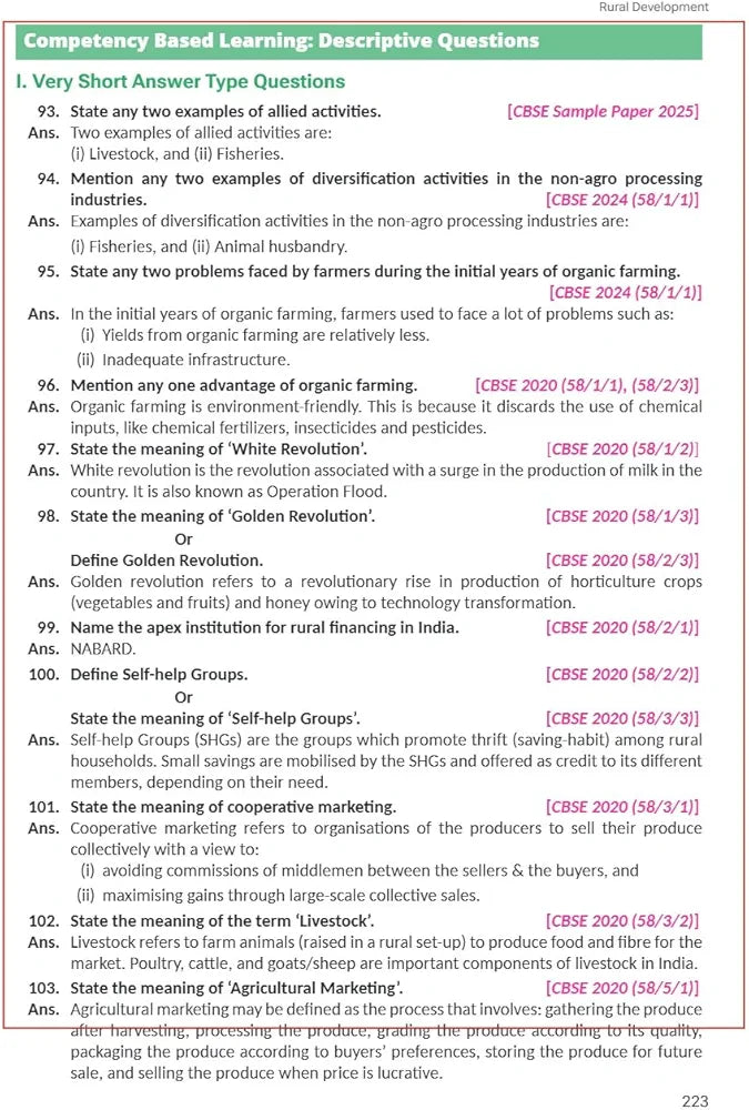 Indian Economic Development for Class 12 | CBSE (NCERT Solved) | Examination 2025-26 | By T.R. Jain & V.K. Ohri
