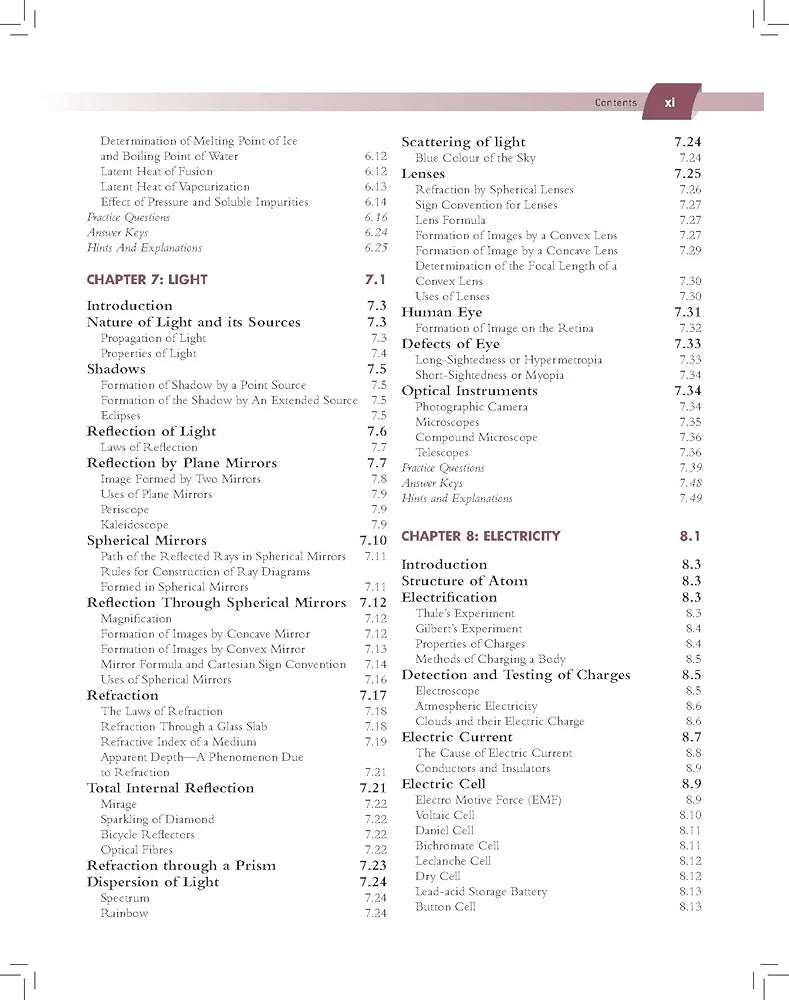 Pearson IIT Foundation'24 Physics Class 8, As Per CBSE, ICSE . For JEE | NEET | NSTE | Olympiad, Includes Digital Assessment and Videos - 6th Edition