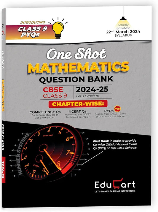 ADUCART ONE SHOT MATHEMATICS QUESTION BANK CBSE 2024-25 CLASS 9