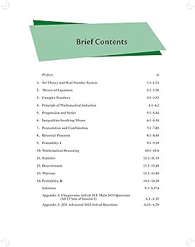 JEE (Advanced) Algebra with Free Online Assessments and Digital Content 2023